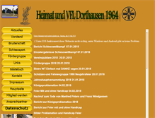 Tablet Screenshot of hv-dorthausen.de